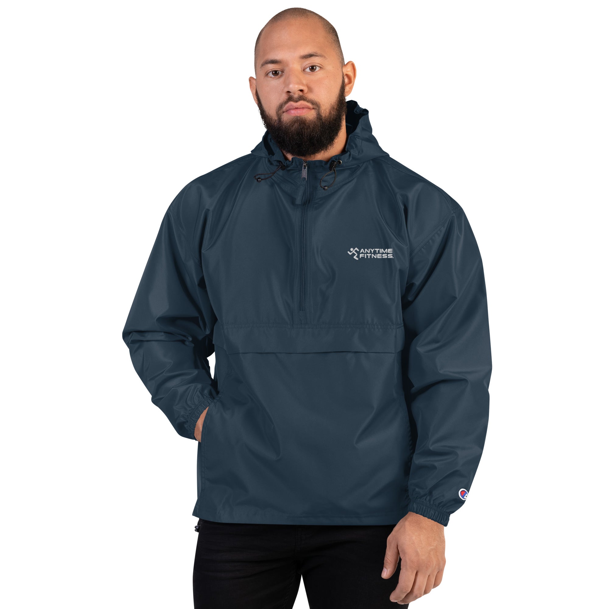 Anytime Fitness Pull Over Rain Jacket