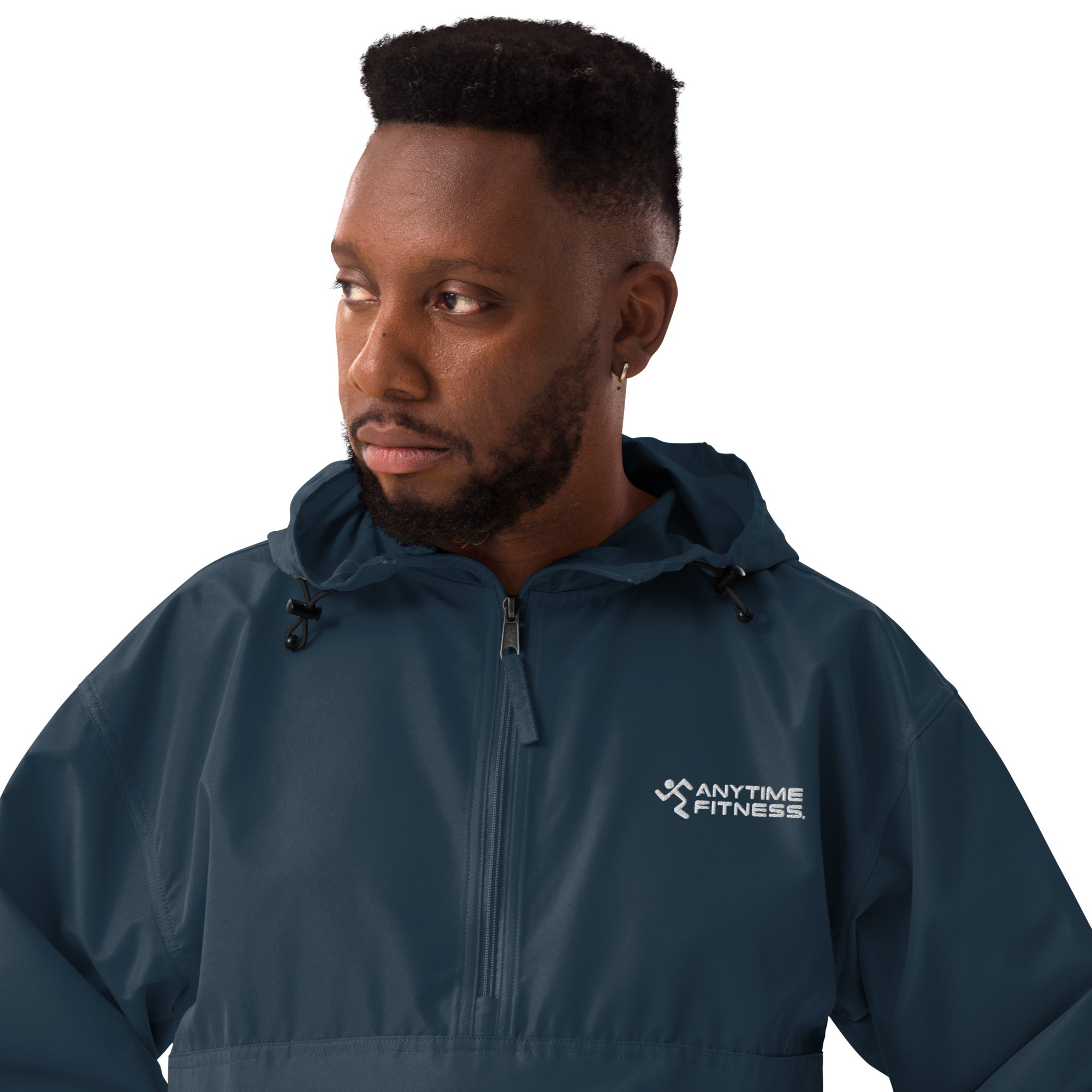 Anytime Fitness Pull Over Rain Jacket
