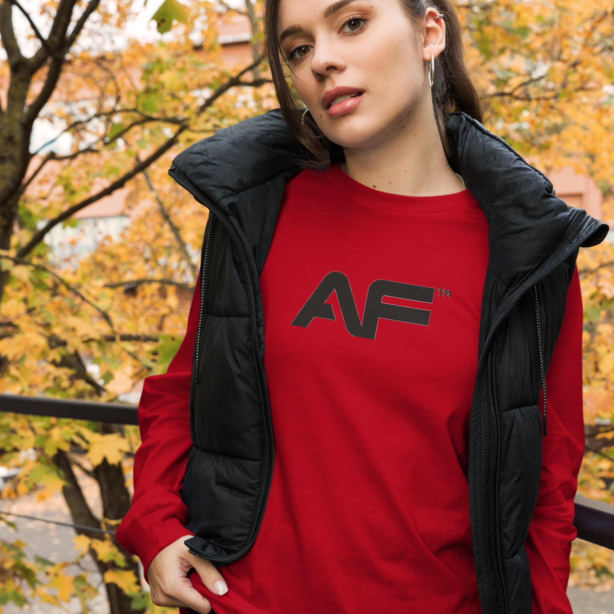 AF (Black) Long Sleeve Tee