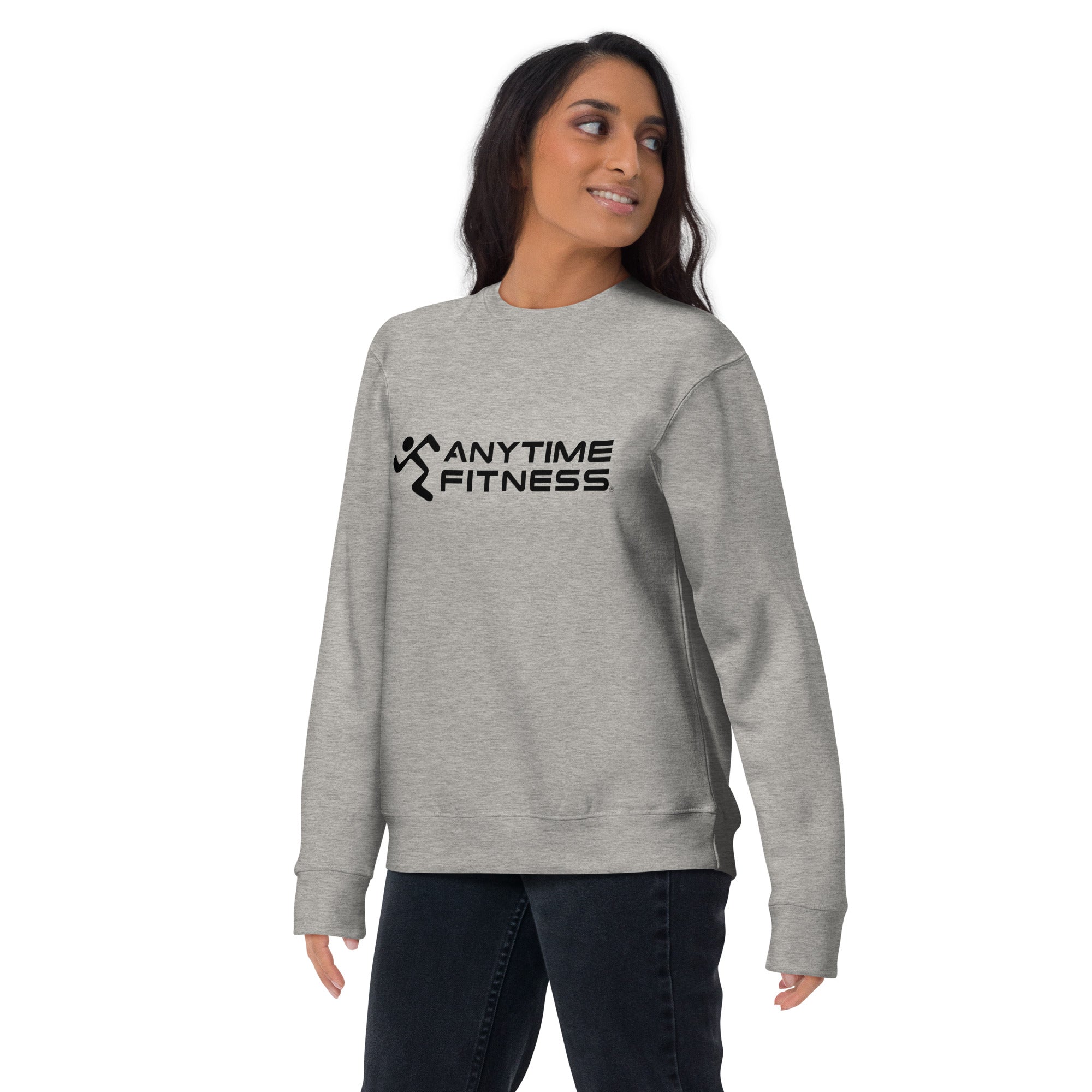 Running Man & Anytime Fitness (Black) Premium Sweatshirt