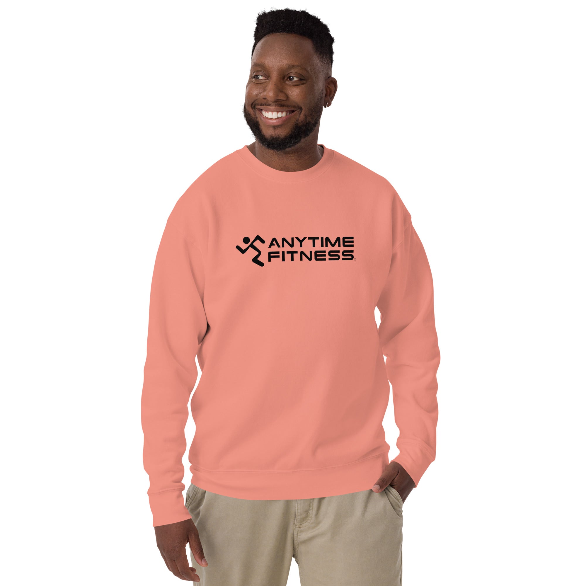 Running Man & Anytime Fitness (Black) Premium Sweatshirt