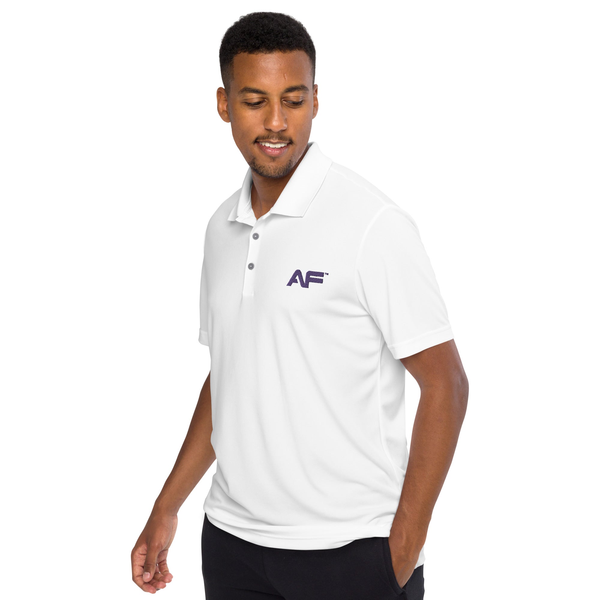 AF adidas performance polo shirt