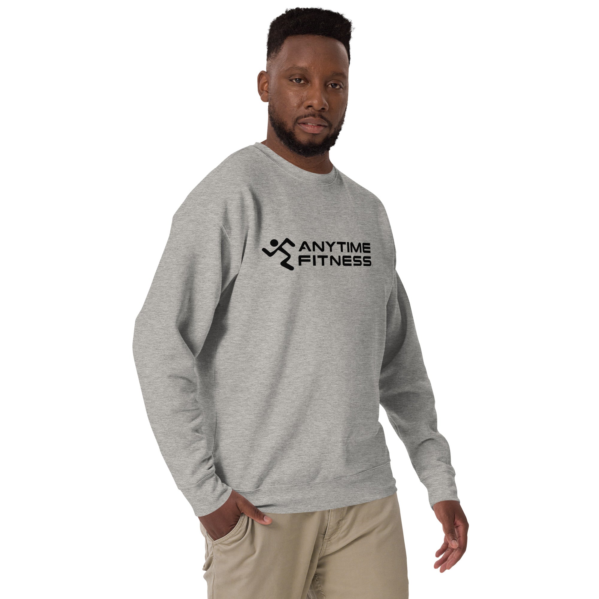 Running Man & Anytime Fitness (Black) Premium Sweatshirt