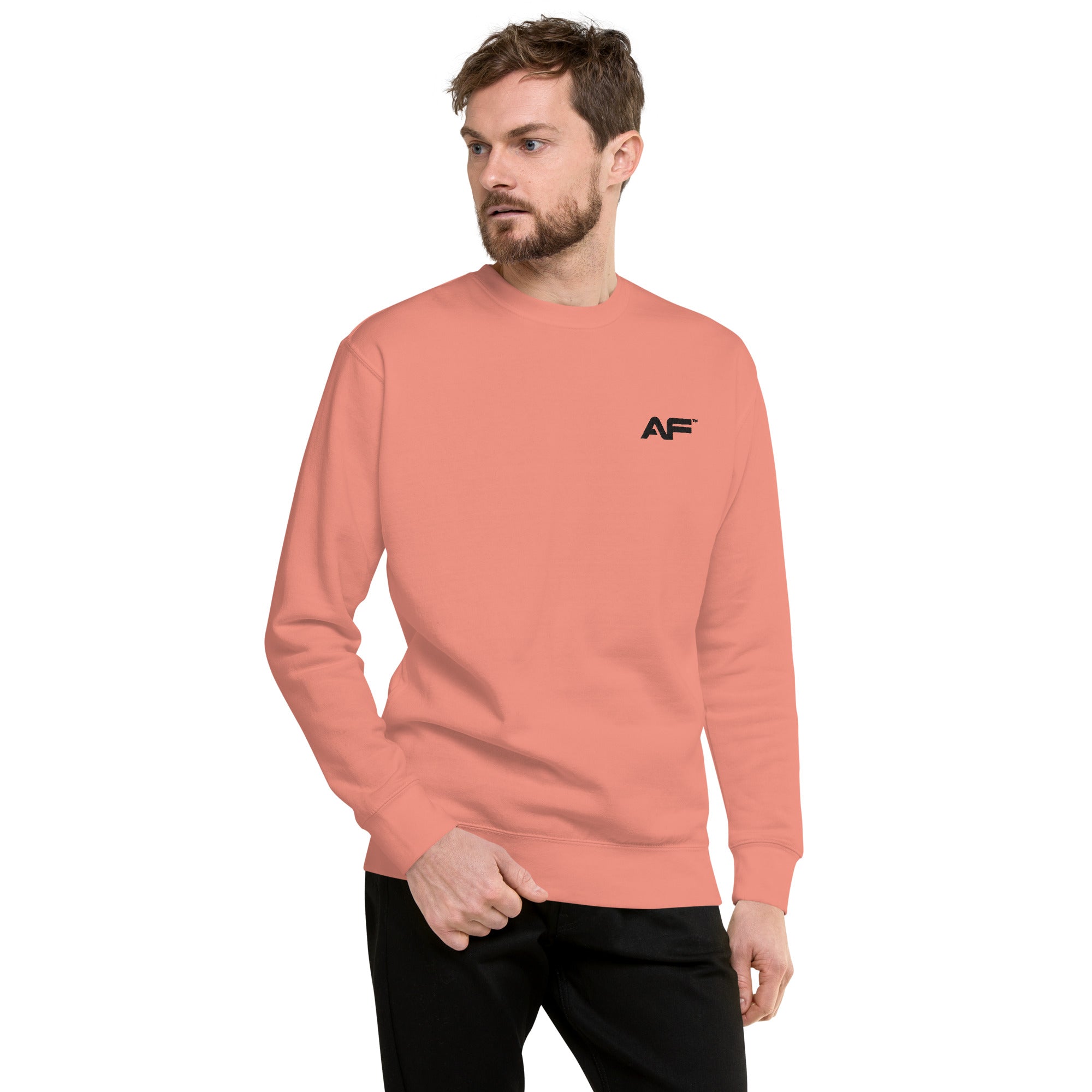 Embroidery AF (Black) Premium Sweatshirt