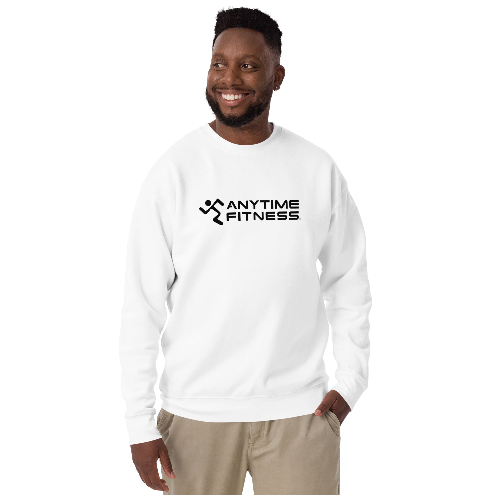 Running Man & Anytime Fitness (Black) Premium Sweatshirt