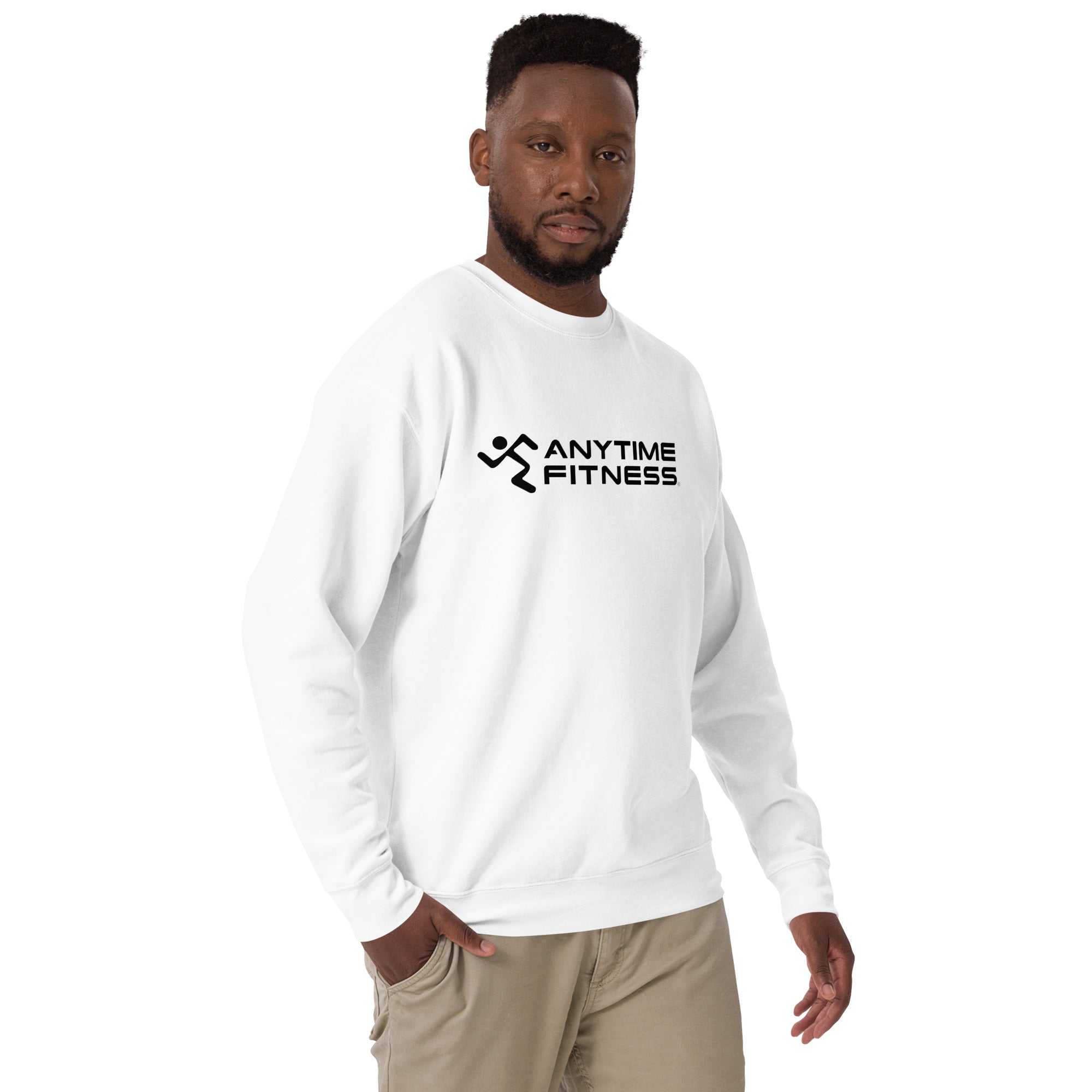 Running Man & Anytime Fitness (Black) Premium Sweatshirt