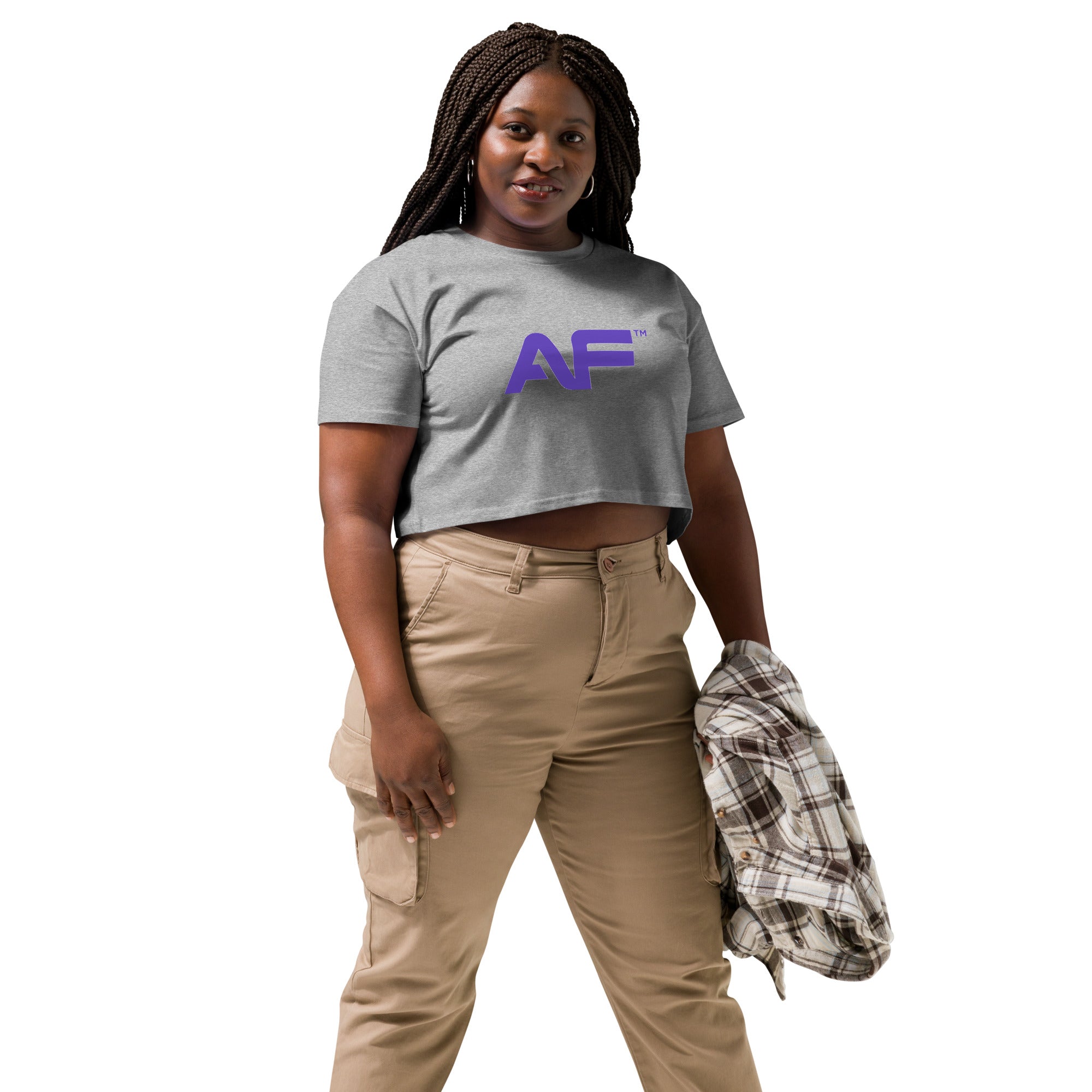 AF (Purple) Women’s Crop Top