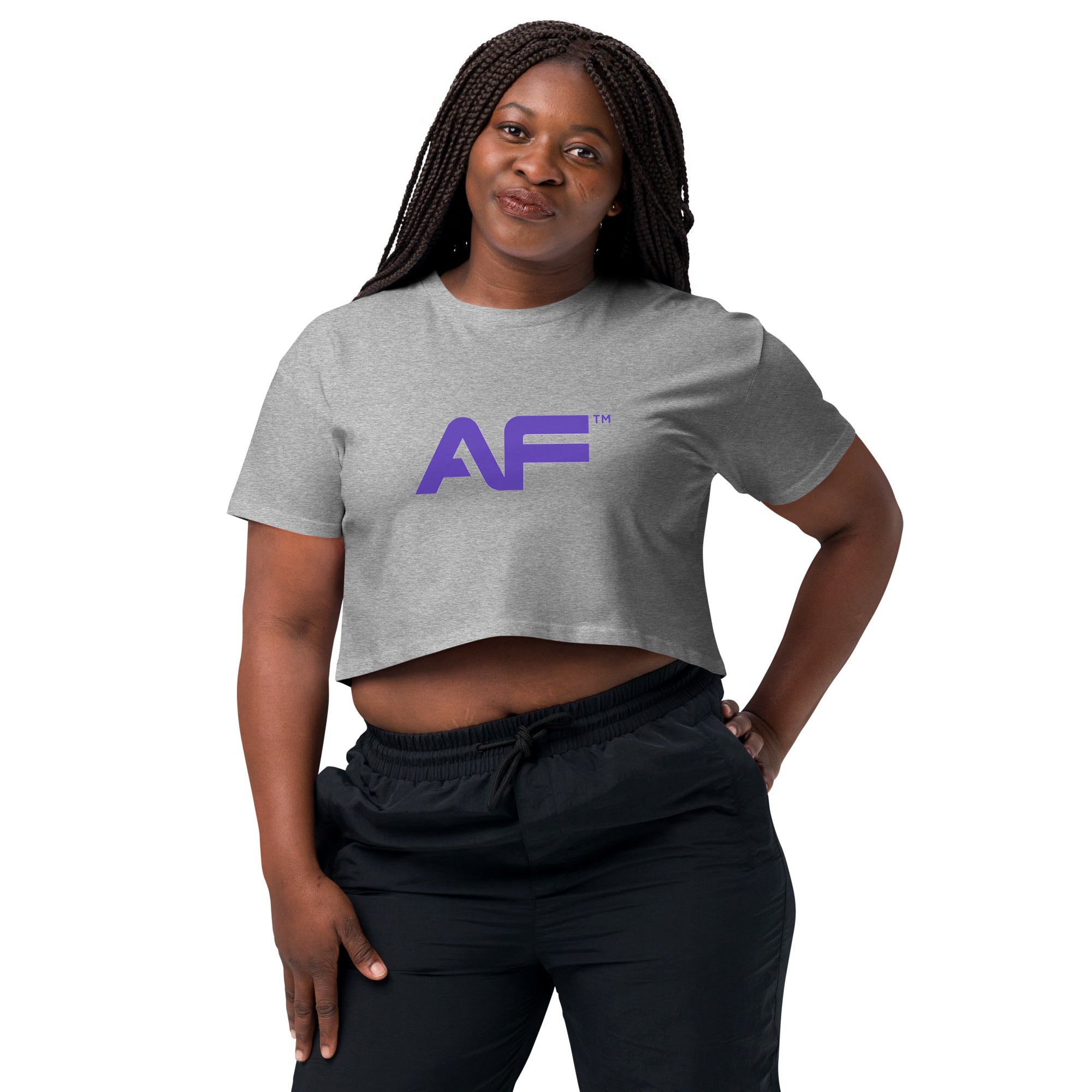 AF (Purple) Women’s Crop Top