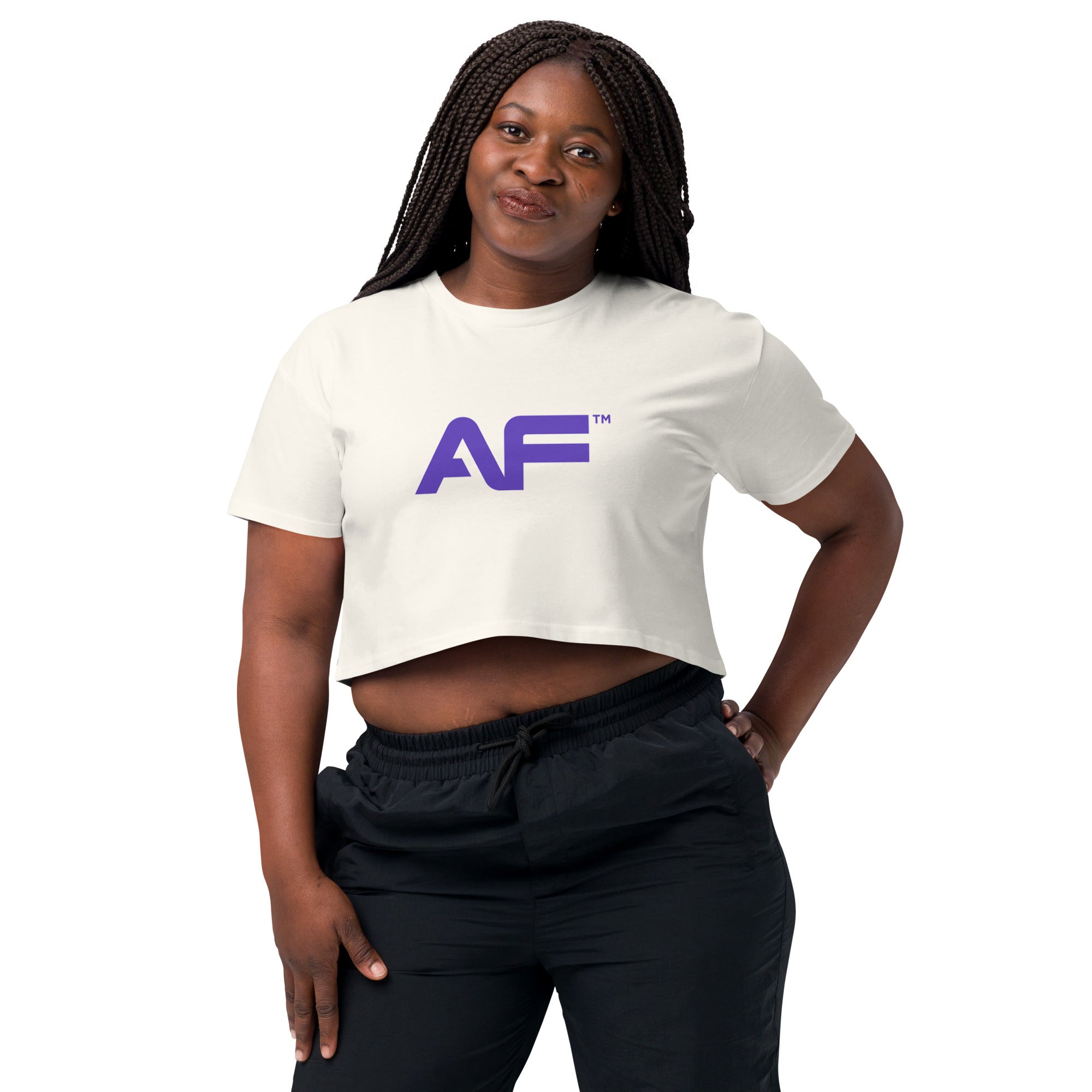 AF (Purple) Women’s Crop Top