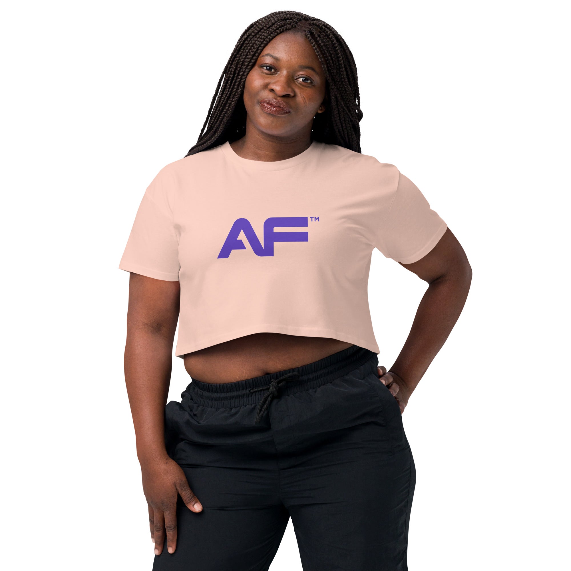 AF (Purple) Women’s Crop Top